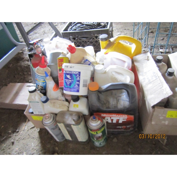 MISC. OILS, CLEANERS, ETC.
