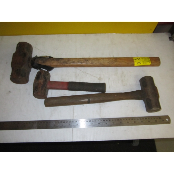 3 SLEDGEHAMMERS