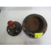 Image 2 : DECORATIVE LIDDED WOODEN BOWL
