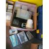 Image 2 : 2 BOXES OF MISC. KITCHEN WARE, TAPES, ETC.