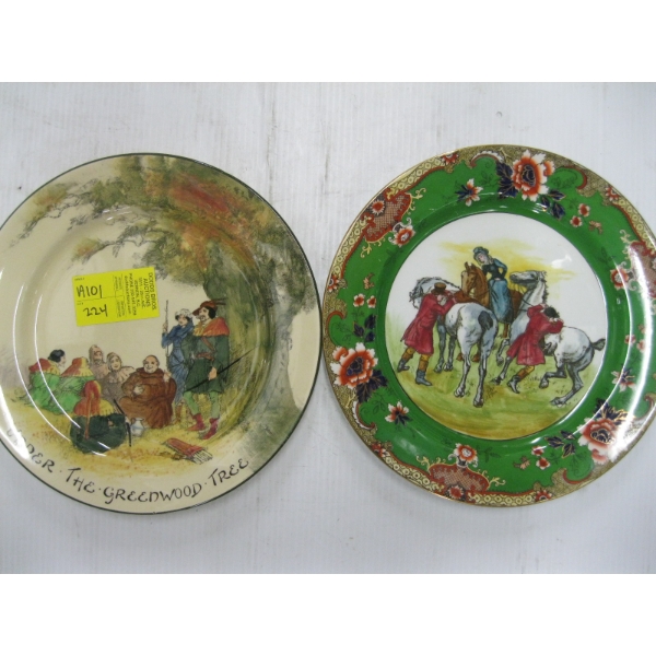 2 ROYAL DOULTON COLLECTOR PLATES