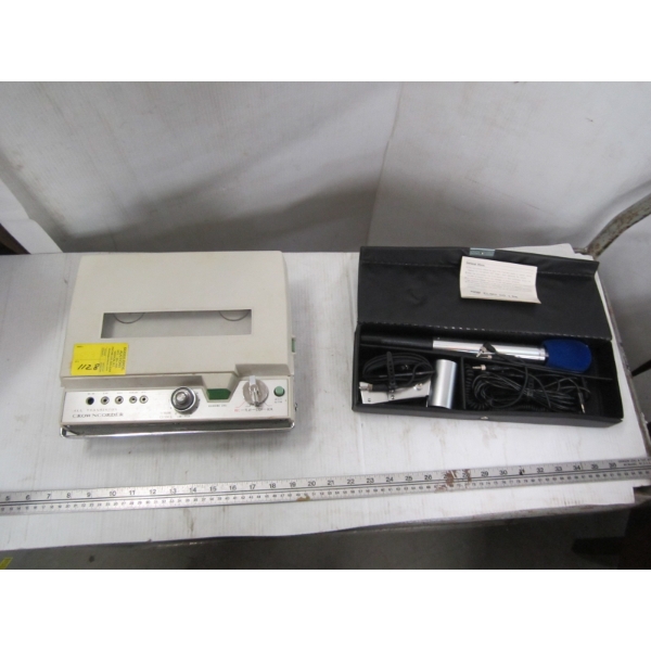 VINTAGE ELMO MIC & VINTAGE CROWN QUARTER REEL TO REEL