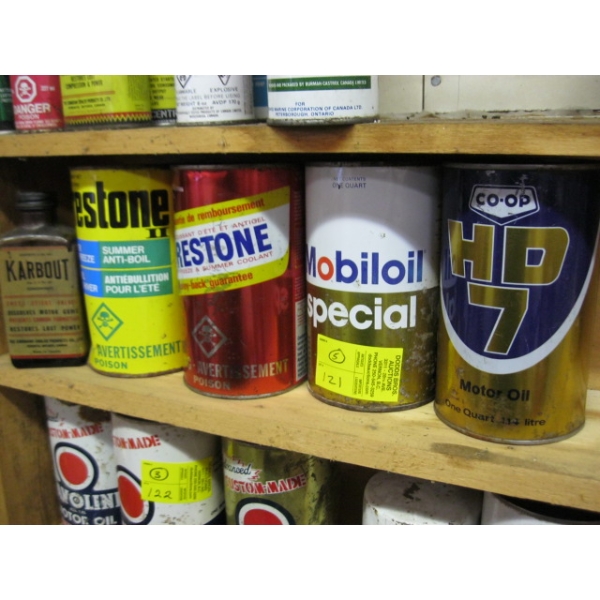 4 TINS & A BOTTLE
