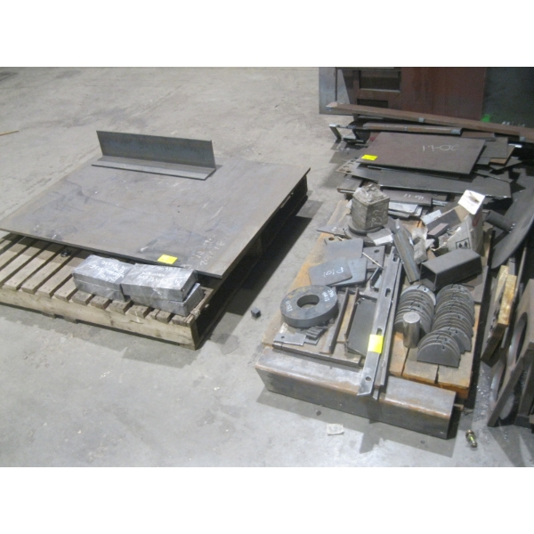 3 PALLETS OF MISC. STEEL