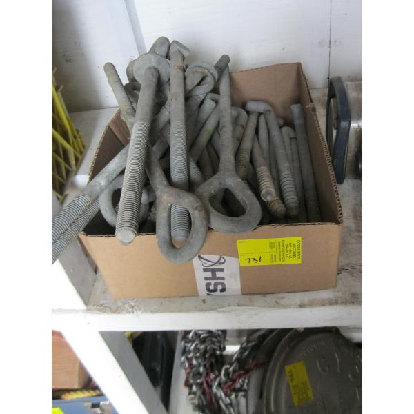 SCREW IN GATE HOLDERS, I RINGS, ETC.