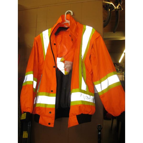 REFLECTIVE JACKET & SHIRT, SZ L