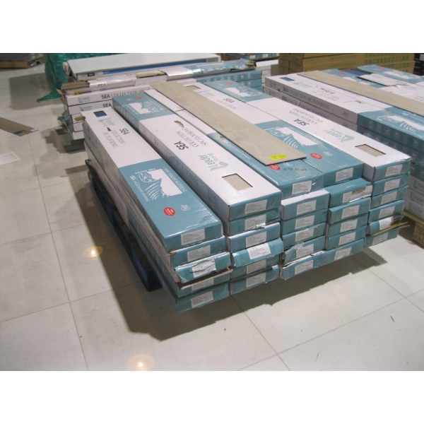 29 BOXES OF SEA COLLECTION "SANTA MONICAN" VINYL PLANK FLOORING