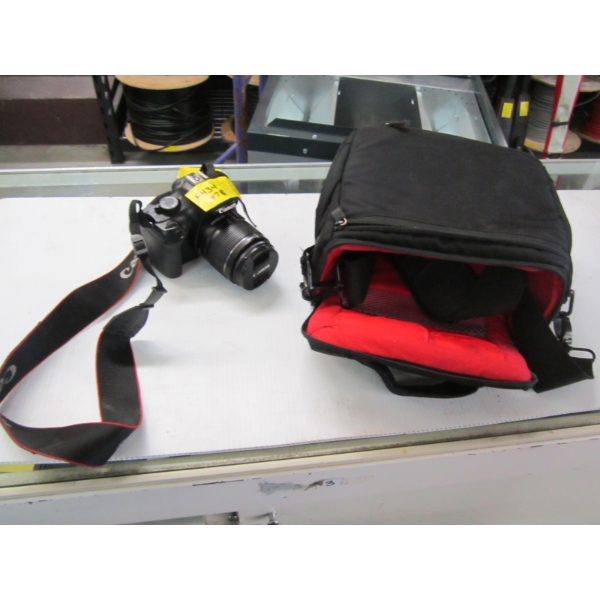 CANON REBEL T3 CAMERA W/BAG