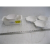 Image 1 : BLUE & WHITE CORNING BAKING DISHES