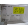 Image 2 : 11 BOXES OF WHITE CERAMIC TILE, 2"X12"