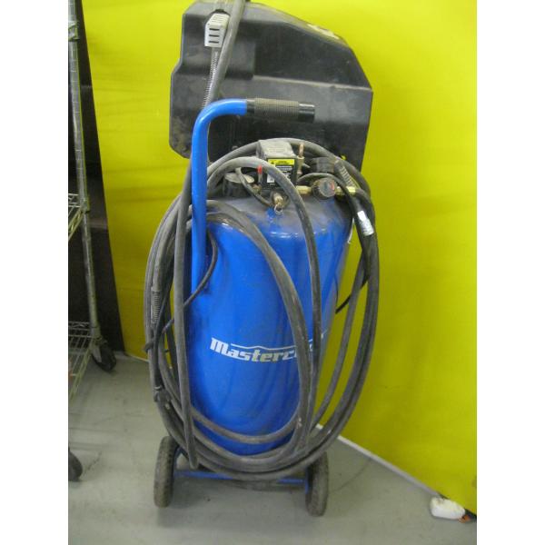 BLUE MASTERCRAFT UPRIGHT COMPRESSOR