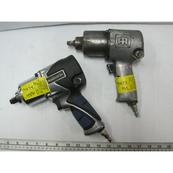 MASTERCRAFT 1/2" AIR IMPACT GUN & INGERSOLL RAND 1/2" AIR IMPACT GUN