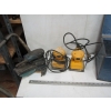 Image 3 : BLUE METAL TOOLBOX W/MISC. PALM SANDERS, ETC.