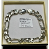 Image 1 : MEN'S .925 SILVER BRACELET, 25G