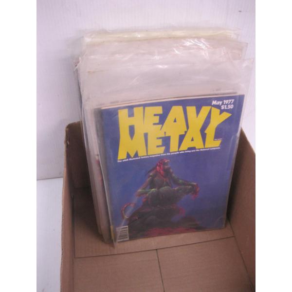 HEAVY METAL MAGAZINES