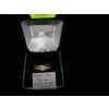 Image 2 : MENS 14KT BAND W/SMALL DIAMONDS - 5G - SZ 13