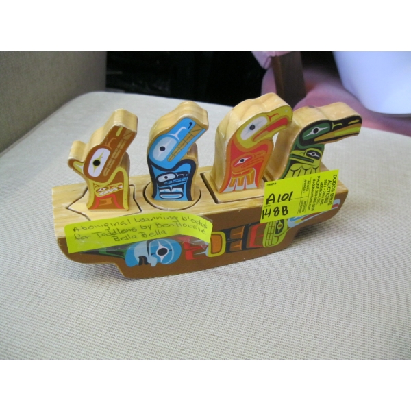ABORIGINAL LEARNING BLOCKS BY BEN HOUSIE, BELLA BELLA