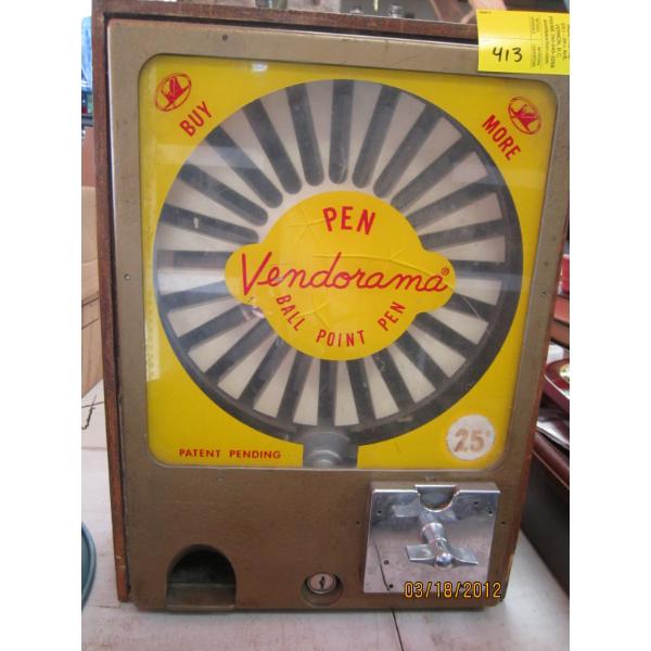 BALLPOINT PEN VENDING MACHINE