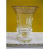 Image 1 : MOSERS 24KT GOLD RIM CRYSTAL VASE