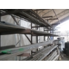 Image 4 : 3 SHELVES ASST. STEEL - BAR, FLAT BAR, PIPING, ETC.