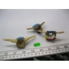 Image 3 : 3 BONE & BEADED TIE SLIPS