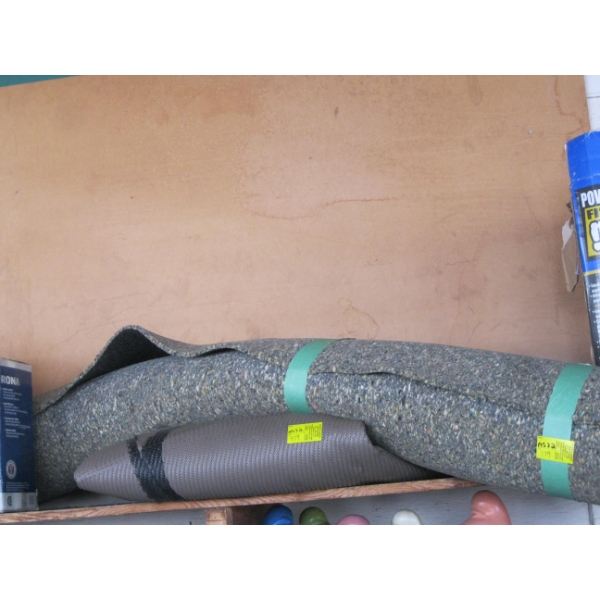 RV MAT & A ROLL OF UNDERLAY