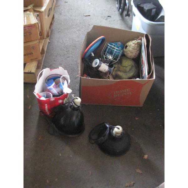 MISC. LIZARD AQUARIUM ITEMS