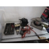 Image 3 : BIN W/MISC. SANDERS, DRILL, DRILL BITS, SOCKETS, LOCKS, ETC.