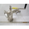 Image 4 : MEAT GRINDER, CAST WOK & TIERED SPICE RACKS