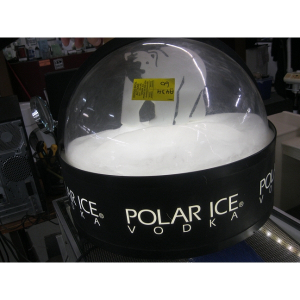 POLAR ICE LIGHTED VODKA SIGN