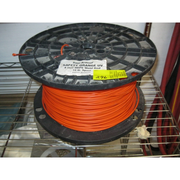 SPOOL OF 4MM HDPE PLASTIC WELD ROD