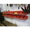 Image 1 : PLASTIC STORAGE BINS W/CONTENTS: RIVETS, NUTS, ETC.