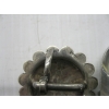 Image 4 : 3 SILVER NAVAJO PIECES - BELT BUCKLE, PIN, ETC.
