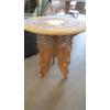Image 2 : CARVED COFFEE TABLE W/INLAY