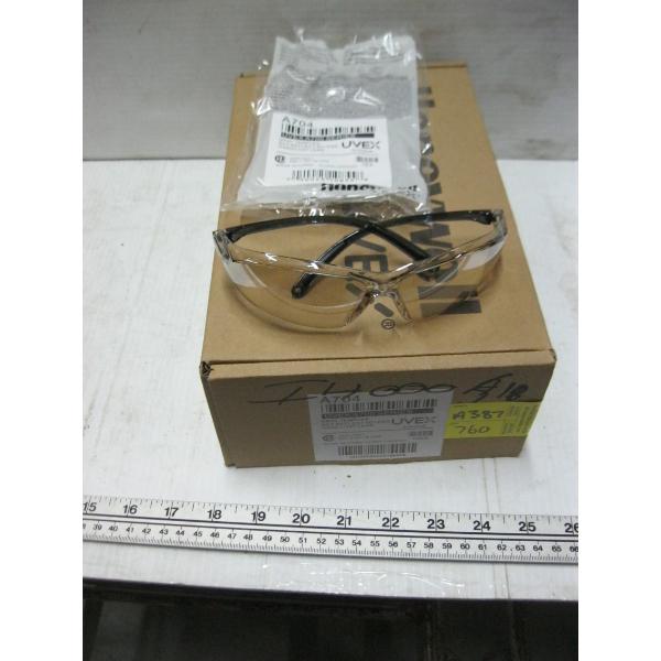 NEW BOX OF 10 UVEX SAFETY GLASSES