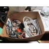 Image 4 : 2 BOXES OF MISC. SWING OUT RULER, FAN, WIRELESS SPEAKERS, ETC.