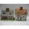 Image 2 : MISC. CANDLEHOLDERS, CERAMIC HOUSE CANDLEHOLDERS, ETC.