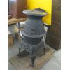 Image 2 : SEARS CAST IRON POTBELLY STOVE