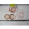 Image 2 : 4 PIECES OF PINK DEPRESSION GLASS