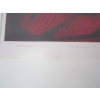 Image 3 : FRAMED NUMBERED SILK SCREEN PRINT BY L. COLE, '75