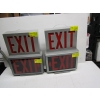 Image 1 : 4 EXIT LIGHTS