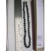 Image 3 : GENUINE BLACK PEARL NECKLACE - NEEDS CLASP