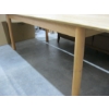 Image 6 : COMO 200CM EXTENDABLE OAK TABLE, SOME DAMAGE
