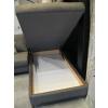 Image 4 : GREY SOFA W/CHAISE EXTENSION & PILLOWS