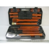 Image 2 : 2 ALUMINUM CAMP STOVE GRILLS & BBQ UTENSIL KIT
