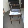 Image 2 : SMALL TELEPHONE TABLE W/MATCHING CHAIR