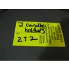 Image 3 : 2 CANDLEHOLDERS