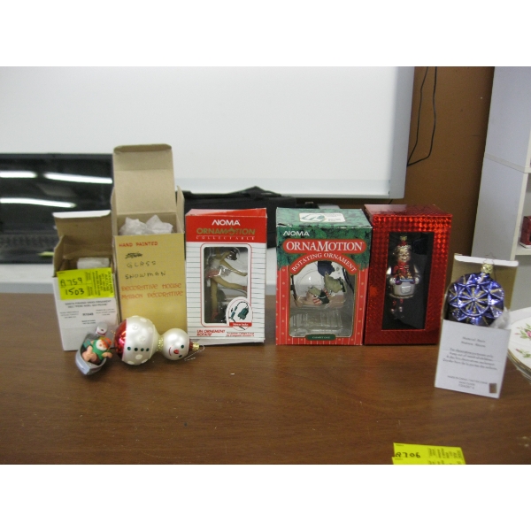 COLLECTABLE CHRISTMAS ORNAMENTS