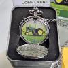 Image 5 : JOHN DEERE POCKET WATCH, BOX OF ASST'D CUFFLINKS & A DECK OF CARDS