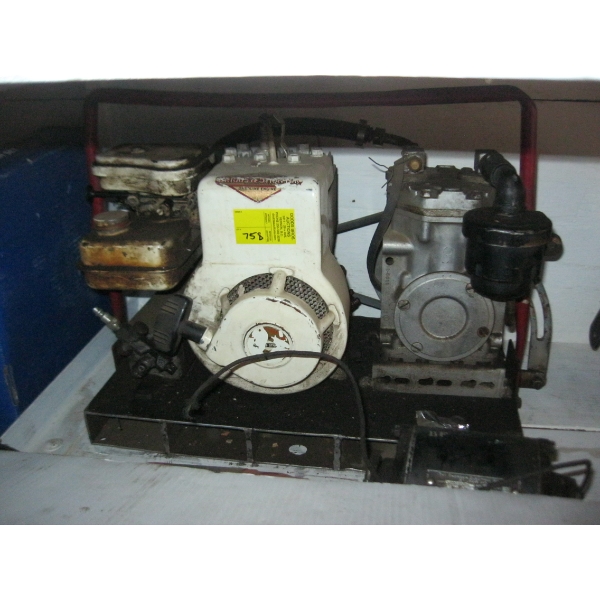 SM. GAS POWERED AIR COMPRESSOR